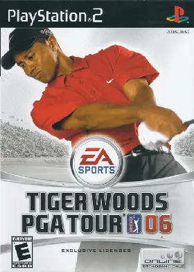 Tiger Woods PGA Tour 06 box cover front